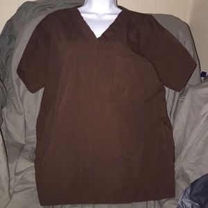 Apple life lg scrub top